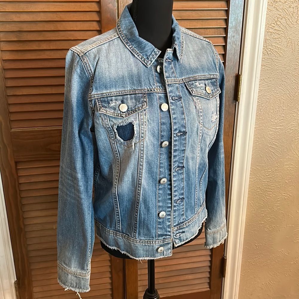 NWOT C&C California The Lee Trucker Denim Jacket